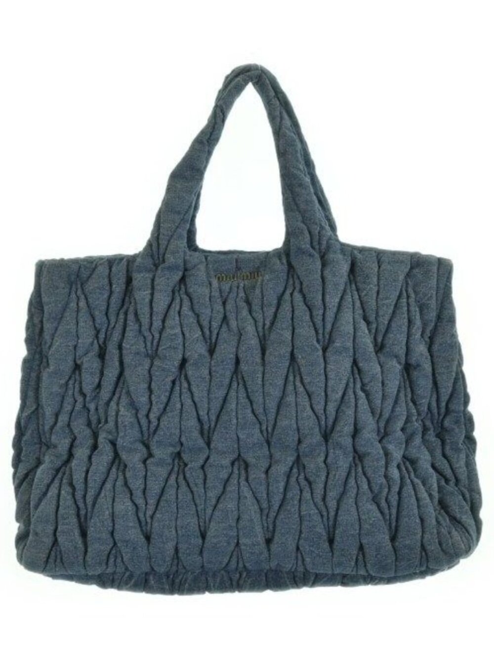 Miu Miu Tote Bag Navy